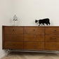 Commode double ultra moderne en pin, commode de rangement pour chambre à coucher