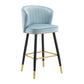 Scandinavian Iron Upholstered Counter Stools Black Low Back Bar Stools with Footrest Clearhalo 'Bar Furniture' 'Bar Stools' 'bar_stools' 'furn' 'furn_bar_stools' 'furniture_bar_stools' 'Kitchen & Dining Furniture' 'kitchen&dining_furn' 'kitchen' 'kitchen_furn' Furniture' 1200x1200_9f2a943b-bcce-45c8-b2da-97d34f6c0cc4