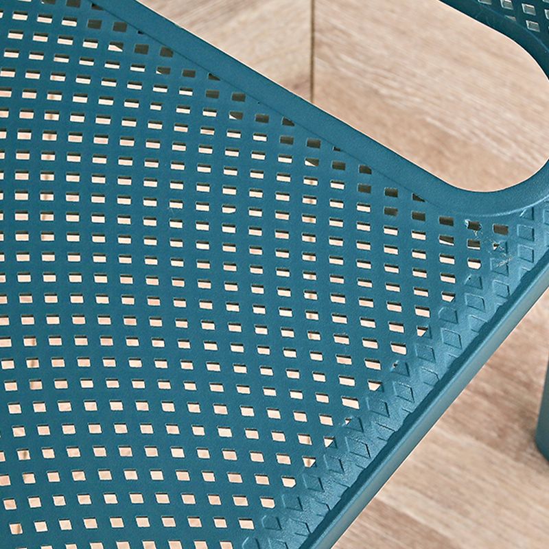 Designer Style Arm Chair Plastic Cross Back Side Chair for Restaurant