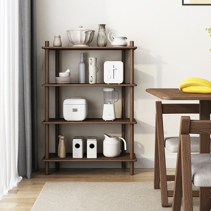 Scandinavian Open Back Wood Shelf Bookcase with Shelves for Home Office Clearhalo 'Bookcases' 'furn' 'furn_bookcases' 'Furniture' 'Office Furniture' 1200x1200_9f2ba603-ebaa-4177-b686-160817020bef