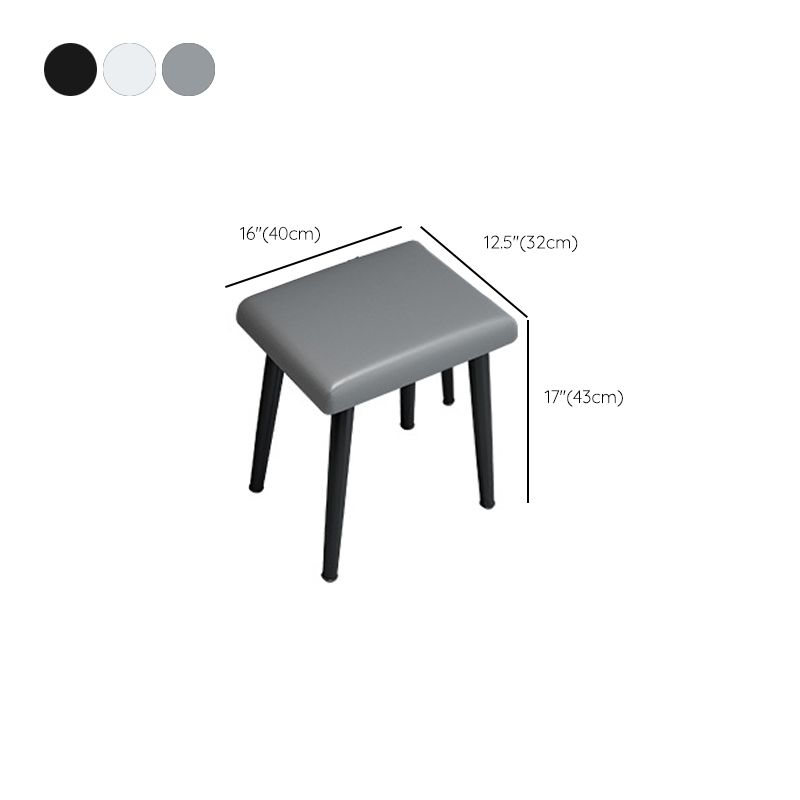 Hedendaagse stenen ijdelheid, opslaglade met ontlasting, zwart/wit