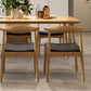 Rectangle 4 Legs Contemporary Dining Table Wood Color Fixed Table of Solid Wood Clearhalo ' dining_table' 'Dining Tables & Seating' 'Dining Tables' 'furn' 'furn_dining_table' 'Furniture' 'furniture_dining_table' 'Kitchen & Dining Furniture' 'kitchen&dining_furn' 'kitchen' 'kitchen_dining_table' 1200x1200_9f31277f-f5b6-4769-b650-30eb23c9a6fc