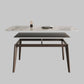 Medieval Modern Sintered Stone Dining Table Rectangle Table with 4 Legs Clearhalo 'Dining Tables & Seating' 'Dining Tables' 'dining_table' 'furn' 'furn_dining_table' 'Furniture' 'furniture_dining_table' 'Kitchen & Dining Furniture' 'kitchen' 'kitchen_dining_table' 1200x1200_9f32dfce-328a-4f8e-b7e0-0e61c8c54da2