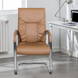 Modern Fixed Arms Office Chair Leather Task Chair for Office Clearhalo 'furn' 'furn_office_chair' 'Furniture' 'Office Chairs' 'Office Furniture' 'office_chair' 1200x1200_9f3323f4-6854-45cd-8ba6-6fba871f0a03