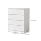 Commode de rangement contemporaine en bois manufacturé avec 3/4/5/6/8 tiroirs