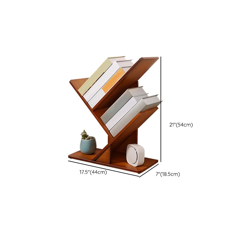 Modern Open Back Bookshelf Engineered Wood Bookcase for Study Room Clearhalo 'Bookcases' 'furn' 'furn_bookcases' 'Furniture' 'Office Furniture' 1200x1200_9f3703df-6515-42d4-abe9-01115ff6bad7