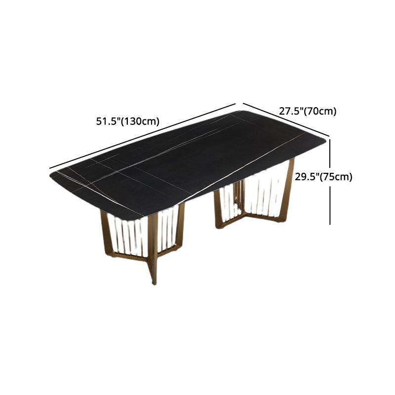 1/4/5/7 Pieces Modern Furniture Black Rectangle Stone Top Dining Room Set Clearhalo 'Dining Room Sets' 'Dining Tables & Seating' 'dining_room_set' 'furn' 'furn_dining_room_set' 'Furniture' 'furniture_dining_room_set' 'Kitchen & Dining Furniture' 'kitchen&dining_furn' 'kitchen' 1200x1200_9f3dd976-bf83-455f-9063-c07460b2d884