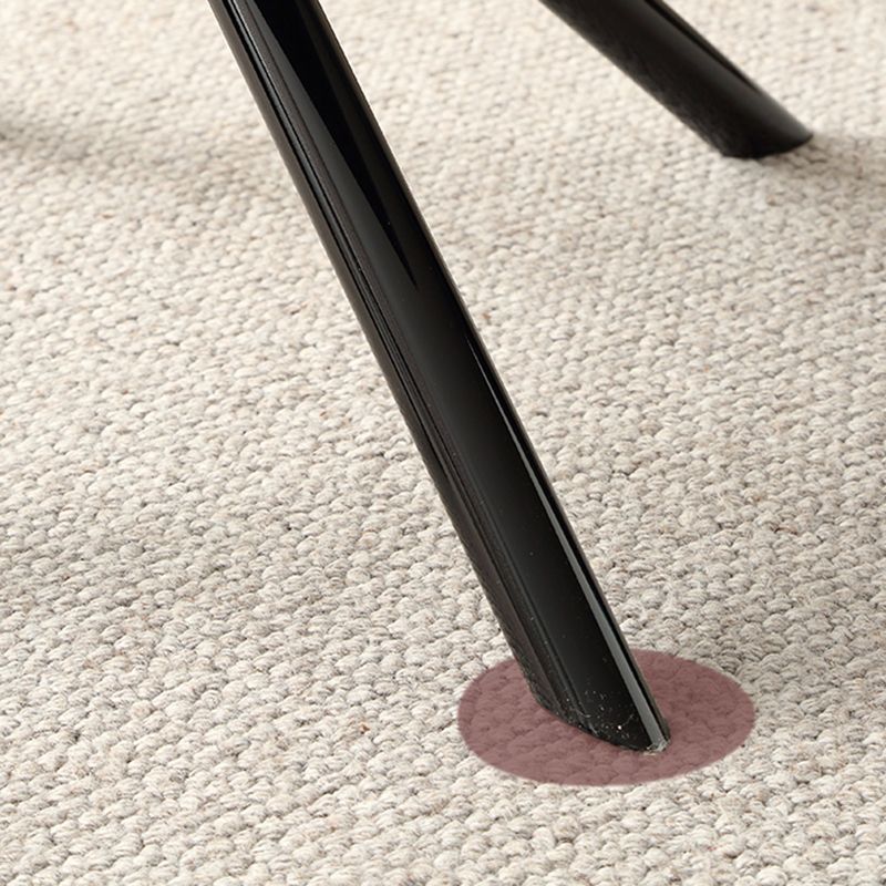 Chaise de bras de style industriel chaise du bras à manger rembourré pour le salon