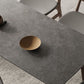 Retro Modern Grey Top Table Solid Wood 4 Legs Dining Room Table