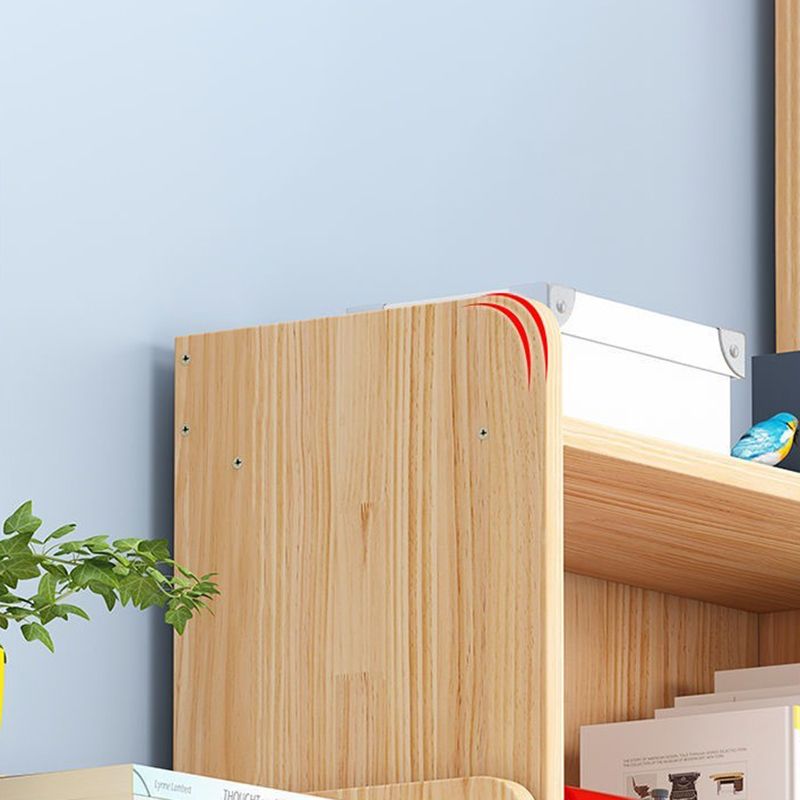 Modern Floor Vertical Bookshelf Brown Closed Back Wooden Shelf Bookcase for Bedroom Clearhalo 'Bookcases' 'furn' 'furn_bookcases' 'Furniture' 'Office Furniture' 1200x1200_9f48d80d-ddb4-46fe-8510-3c5138b6328a