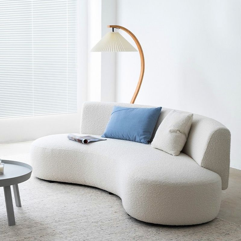 Contemporaneo 27,5 "H lana 2-3 divano senza braccio di mare per soggiorno