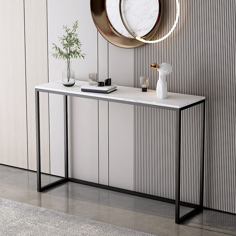 Tabella della console larga 11,8 pollici Rettangolo Metal End Table