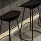 Modern Armless Backrest Counter Stool Iron Bar Stool with Plastic Seat and Pedal Clearhalo 'Bar Furniture' 'Bar Stools' 'bar_stools' 'furn' 'furn_bar_stools' 'Furniture' 'furniture_bar_stools' 'Kitchen & Dining Furniture' 1200x1200_9f4bad1e-33e8-4122-a331-235eea25c2d3