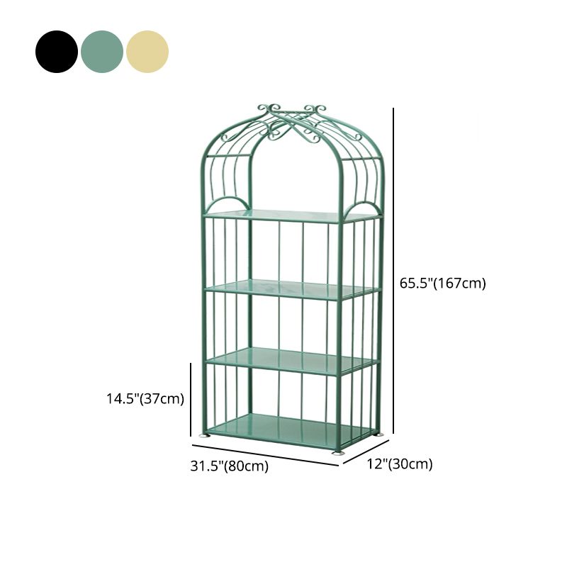 Iron Scandinavian Etagere Bookshelf Vertical Open Bookshelf for Living Room Clearhalo 'Bookcases' 'furn' 'furn_bookcases' 'Furniture' 'furniture_bookcases' 'Office Furniture' 1200x1200_9f4ef41b-aba6-4312-b424-a01bfc96d89a