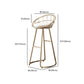1/2/3 Pieces Bar Stool and Table Set Full Natural Contemporary