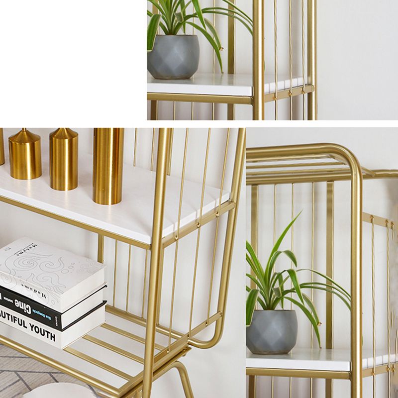 Scandinavian Iron Etagere Bookshelf Open Vertical Bookshelf for Bedroom Clearhalo 'Bookcases' 'furn' 'furn_bookcases' 'Furniture' 'furniture_bookcases' 'Office Furniture' 1200x1200_9f52565f-b5fa-4250-9fbd-3040c903c9f6