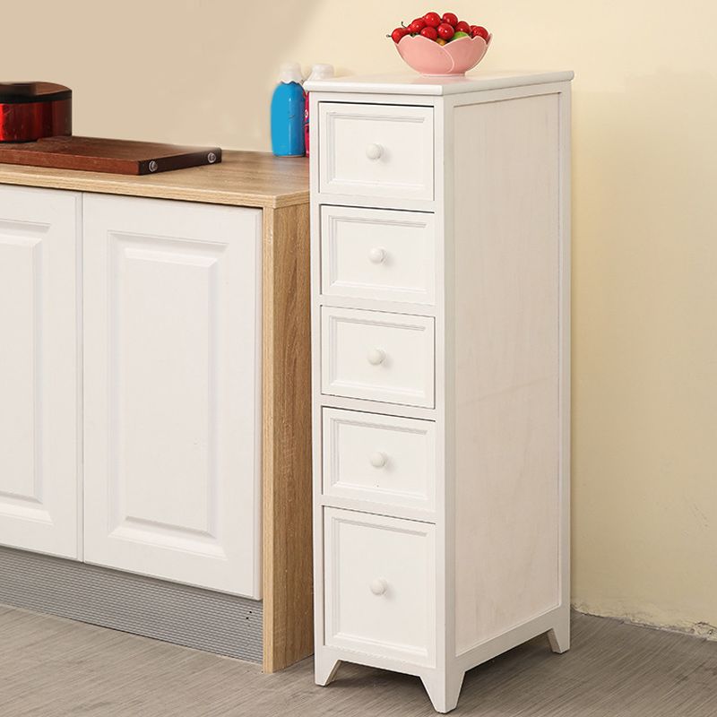 Contemporary Solid Wood Chest with Drawers and Legs Water Resistant Chest