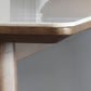 Sintered Stone Top Rectangle Table in White Kitchen Table with Wooden 4 Legs Clearhalo ' dining_table' 'Dining Tables & Seating' 'Dining Tables' 'furn' 'furn_dining_table' 'Furniture' 'furniture_dining_table' 'Kitchen & Dining Furniture' 'kitchen&dining_furn' 'kitchen' 'kitchen_dining_table' 1200x1200_9f574da8-a269-4b6f-9657-84e01e05ed09