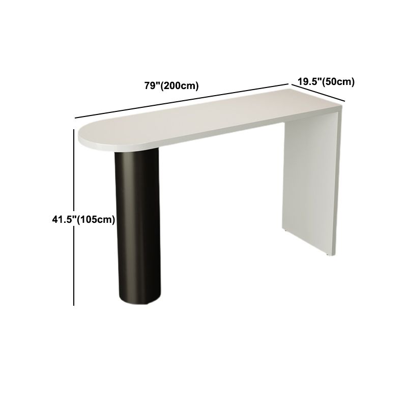 Modern Irregular Pub Table Set 1/3 Pieces Wooden Counter Table with High Stools Clearhalo 'Bar Furniture' 'furn' 'furn_home_bar_bar_sets' 'Furniture' 'Home Bars & Bar Sets' 'home_bar_bar_sets' 'Kitchen & Dining Furniture' 1200x1200_9f5b256a-69fd-4759-bd64-406cb79097e2