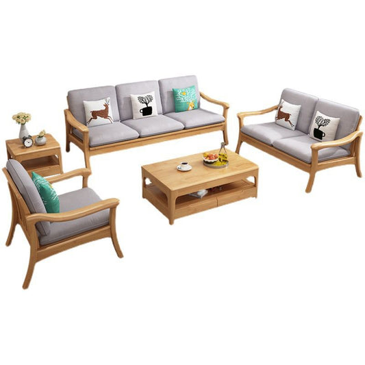 Kissen Rückenholz Sofa Kein belastendes stationäres Sofa für Wohnzimmer