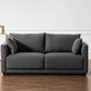 Contemporary Sofa with 2 Pillows Square Arm Living Room Settee Clearhalo 'furn' 'furn_sofas' 'Furniture' 'Living Room Furniture' 'Sofa' 'sofas' 1200x1200_9f65ab9a-d02a-46ba-bc08-0a37d613738f