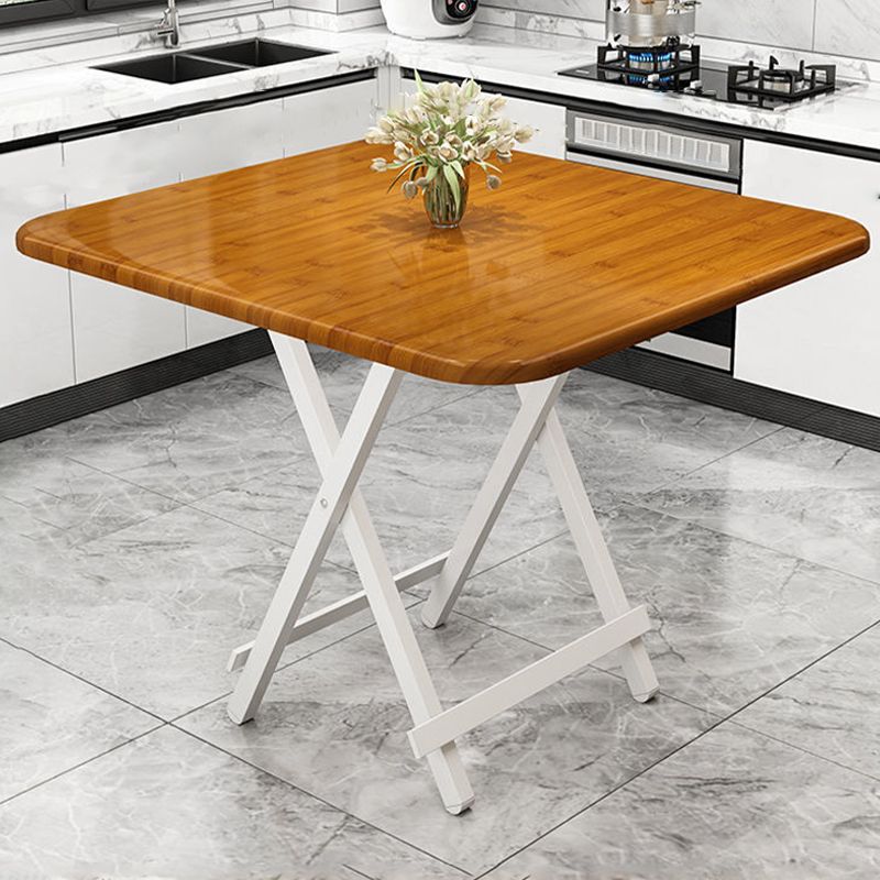 MDF Modern Square Dining Room Table Matte Finish Pedestal Table for Home Clearhalo ' dining_table' 'Dining Tables & Seating' 'Dining Tables' 'furn' 'furn_dining_table' 'Furniture' 'furniture_dining_table' 'Kitchen & Dining Furniture' 'kitchen&dining_furn' 'kitchen' 'kitchen_dining_table' 1200x1200_9f664ca8-4284-49ec-b816-77b01ca70bb4