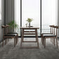 Traditional Wood Dinette Set 1/2/5/7 Pieces Rectangle Table Set for Dining Room Clearhalo 'Dining Room Sets' 'Dining Tables & Seating' 'dining_room_set' 'furn' 'furn_dining_room_set' 'Furniture' 'Kitchen & Dining Furniture' 1200x1200_9f678c43-8f8b-40b3-b27e-6749e7eda1bc