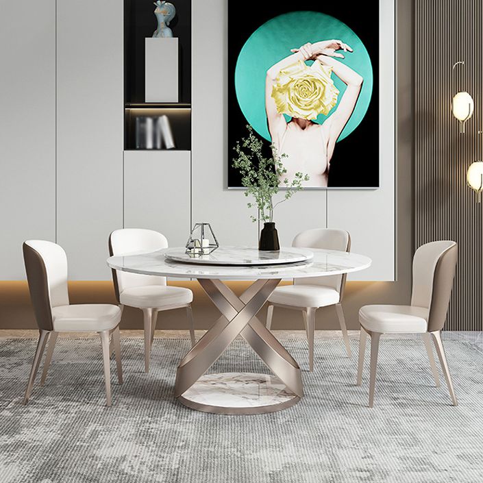 Modern Stone Dining Room Set 1/4/5/7 Pieces Dining Furniture Set /Separate Items Clearhalo 'Dining Room Sets' 'Dining Tables & Seating' 'dining_room_set' 'furn' 'furn_dining_room_set' 'Furniture' 'furniture_dining_room_set' 'Kitchen & Dining Furniture' 'kitchen&dining_furn' 'kitchen' 1200x1200_9f695762-dc58-4359-bdcb-bcbd4ca62821