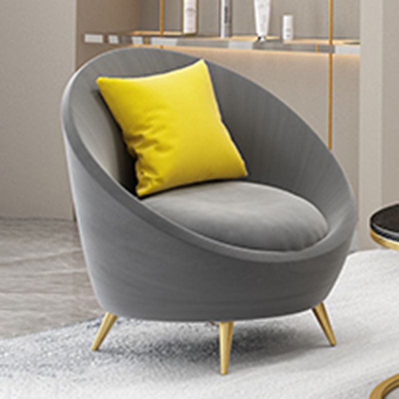 Velvet Sloped Arm Sofa Contemporary Standard Sofa with Sewn Pillow Back Clearhalo 'furn' 'furn_sofas' 'Furniture' 'Living Room Furniture' 'Sofa' 'sofas' 1200x1200_9f6a5b5c-066d-4aaf-8cb6-4b88af0a014c