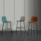 Contemporary Counter Stools Armless Leather Indoor Bar Stool with Iron Base Clearhalo 'Bar Furniture' 'Bar Stools' 'bar_stools' 'furn' 'furn_bar_stools' 'furniture_bar_stools' 'Kitchen & Dining Furniture' 'kitchen&dining_furn' 'kitchen' 'kitchen_furn' Furniture' 1200x1200_9f73e996-a5b4-4a39-812e-0e1f715f2258