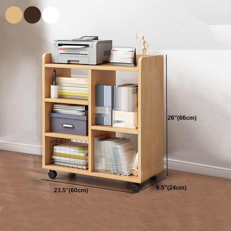 Contemporary Style Bookcase Wooden Book Shelf for Home Office Clearhalo 'Bookcases' 'furn' 'furn_bookcases' 'Furniture' 'furniture_bookcases' 'kitchen' 'kitchen_bookcases' 'Living Room Furniture' 'Office Furniture' 1200x1200_9f74ba46-1661-4bfd-b4b4-bb9f40041d91