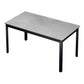 Industrial Style Sintered Stone Dining Table 4 Legs Base Rectangle Table for Home Clearhalo ' dining_table' 'Dining Tables & Seating' 'Dining Tables' 'furn' 'furn_dining_table' 'Furniture' 'furniture_dining_table' 'Kitchen & Dining Furniture' 'kitchen&dining_furn' 'kitchen' 'kitchen_dining_table' 1200x1200_9f789676-b183-4fc0-b5a1-46ecbe7a4e3d