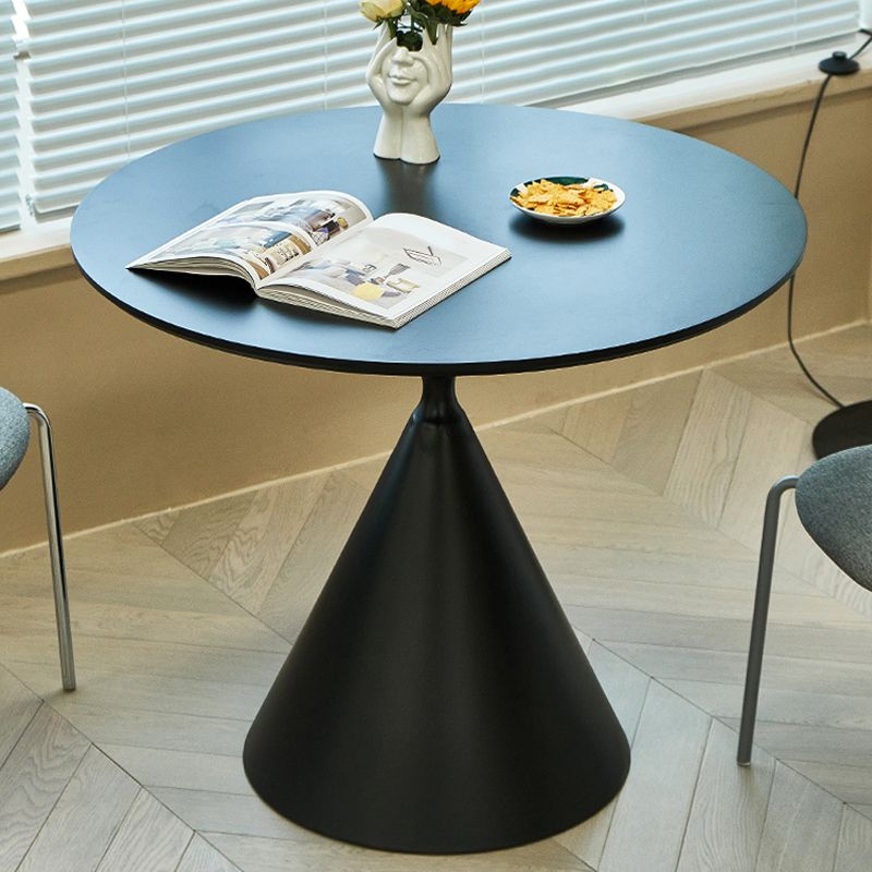 Modernistic Frosted Pedestal End Table Round Wood Side End Table Clearhalo 'Coffee & Accent Tables' 'End & Side Tables' 'end_side_tables' 'furn' 'furn_end_side_tables' 'Furniture' 'Living Room Furniture' 1200x1200_9f798e4c-11f4-42ce-98fa-57fc7443dfba