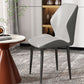 Silla de metal de estilo nórdico silla lateral de comedor de cocina para comedor para comedor