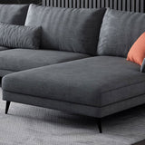 36"H Contemporary Sectional Sofa Fabric Grey Sectionals with Bostol Pillows Clearhalo 'furn' 'furn_sectionals' 'Furniture' 'Living Room Furniture' 'Sectionals' 1200x1200_9f7b6544-f514-4d21-806b-a954a292145a