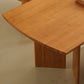 Rectangle Dining Table Pine Solid Wood Dining Table with Natural Finish Legs