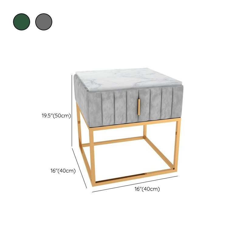 Drawer Storage Accent Table Nightstand Stone Bedside Cabinet for Bedroom Clearhalo 'Bedroom Furniture' 'furn' 'furn_night_stand' 'Furniture' 'night_stand' 'Nightstands' 1200x1200_9f7e1046-ac83-410a-8f1d-087f235f1df7