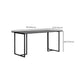 Modern 1/2 Pieces Dining Set Rectangle Wood Dining Table for Kitchen