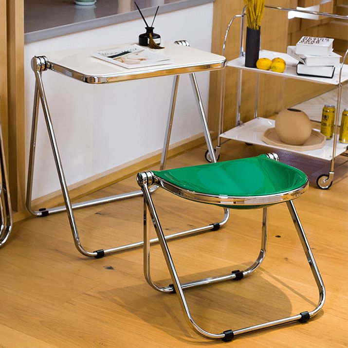 Modern Style Dining Chair Plastic Folding Side Chair for Dining Room Clearhalo 'Dining Chairs' 'Dining Tables & Seating' 'dining_chair' 'furn' 'furn_dining_chair' 'Furniture' 'Kitchen & Dining Furniture' 1200x1200_9f81751a-0eb6-46b1-bc8e-e58eb113a07f