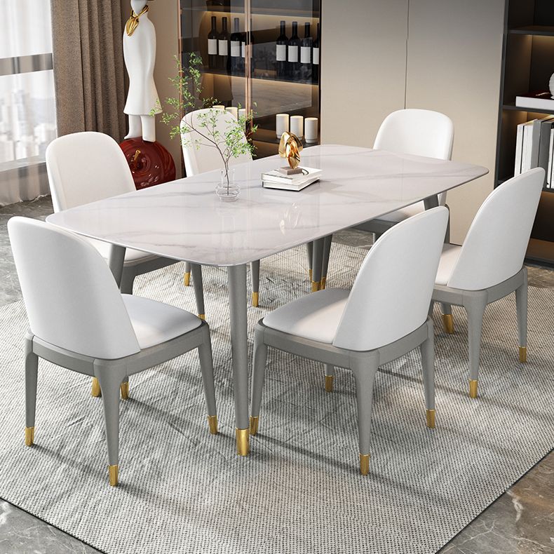 Rectangle Stone Dining Table Traditional Luxury Wood Tripod Base Dining Table Clearhalo 'Dining Tables & Seating' 'Dining Tables' 'dining_table' 'furn' 'furn_dining_table' 'Furniture' 'furniture_dining_table' 'Kitchen & Dining Furniture' 'kitchen' 'kitchen_dining_table' 1200x1200_9f81d92f-a779-4e8f-8f76-aafdbb9e5b8e