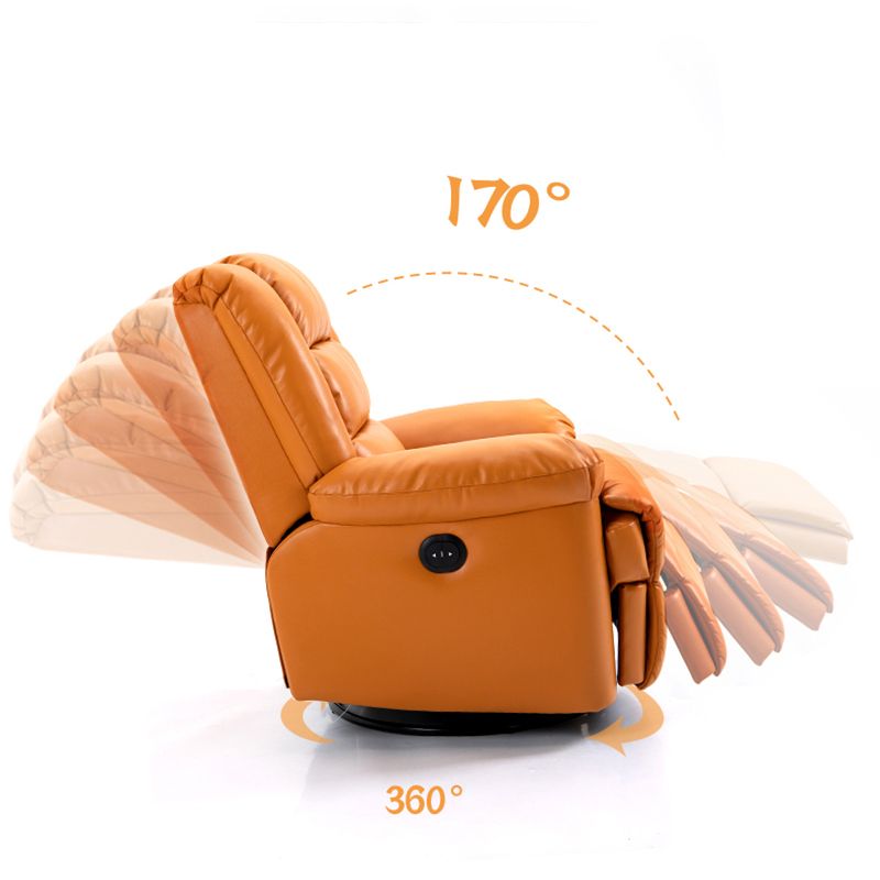 独立した足を持つコンテンポラリーリクライニングチェアメタルフレーム標準リクライニング