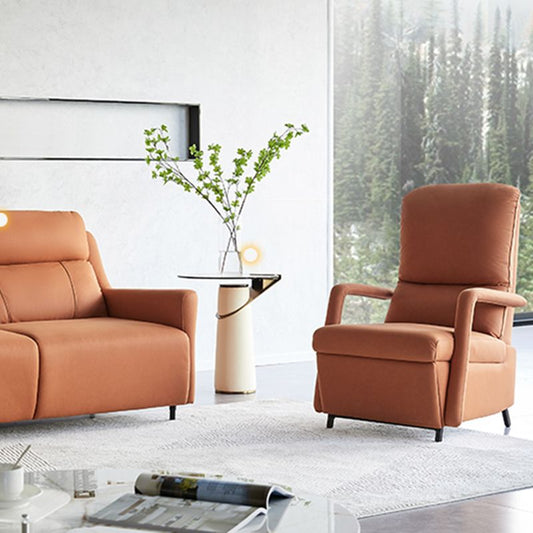 Sedia da ufficio a bracci fissi moderni sedia da scrivania regolabile con 4 gambe