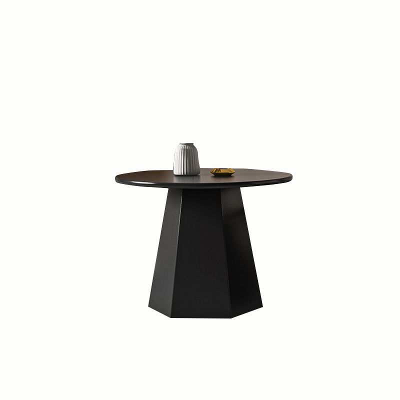 Pedestal Coffee Table Modern Black/White Cocktail Table for Room Clearhalo 'Coffee & Accent Tables' 'Coffee Tables' 'coffee_tables' 'furn' 'furn_coffee_tables' 'Furniture' 'Living Room Furniture' 1200x1200_9f870276-826d-4cd6-8c2d-ae56b65630cc