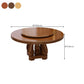Solid Wood Dining Table Traditional Round Dining Table for Kitchen
