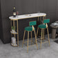Stone Bar Dining Table Glam Oval Bar Table with Sled Base for Dining Room Clearhalo 'Bar Furniture' 'Bar Tables' 'bar_tables' 'furn' 'furn_bar_tables' 'Furniture' 'furniture_bar_tables' 'Kitchen & Dining Furniture' 1200x1200_9f8ff652-ab60-4793-b9db-d713153c70f6
