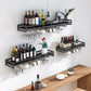 Modern Metal Wall Mounted Wine Holds up to 36 Bottles Wine Racks Clearhalo 'furn' 'furn_wine_racks' 'Furniture' 'Kitchen & Dining Furniture' 'Wine Racks' 'wine_racks' 1200x1200_9f91ebd7-1303-4c7c-afa5-64c415bbe3db