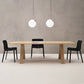Rectangle Shape 4 Legs Minimalist Dining Table Wood Color Fixed Table of Solid Wood Clearhalo ' dining_table' 'Dining Tables & Seating' 'Dining Tables' 'furn' 'furn_dining_table' 'Furniture' 'furniture_dining_table' 'Kitchen & Dining Furniture' 'kitchen&dining_furn' 'kitchen' 'kitchen_dining_table' 1200x1200_9f9303b2-0cb9-45a5-adc4-1a94e8502945