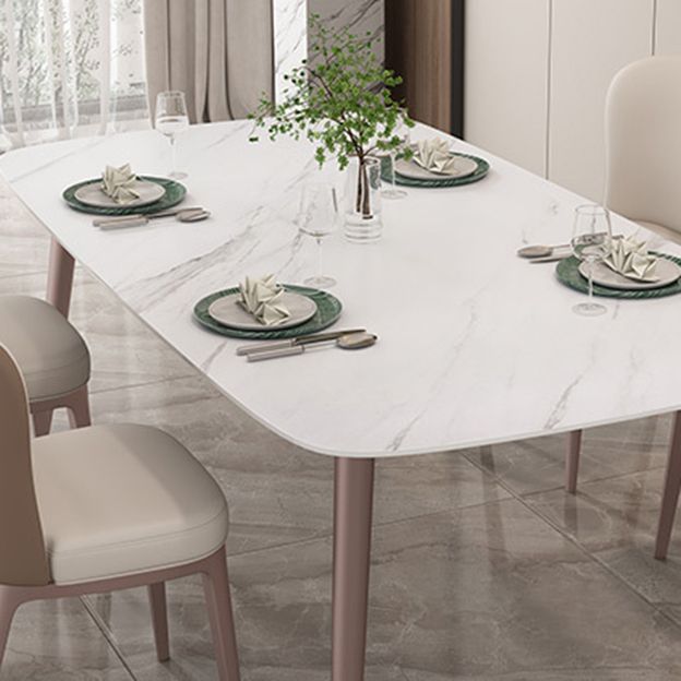 1/4/5/7 Pieces Dining Chairs Set Dining Table Set with Sintered Stone Top Clearhalo 'Dining Room Sets' 'Dining Tables & Seating' 'dining_room_set' 'furn' 'furn_dining_room_set' 'Furniture' 'furniture_dining_room_set' 'Kitchen & Dining Furniture' 1200x1200_9f9619fa-b530-484d-9d82-dc54d5261e0b