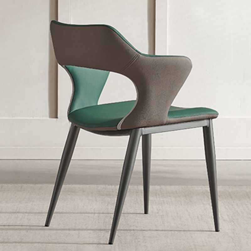 Silla de comedor industrial silla de acento de comedor tapizado para el hogar para el hogar