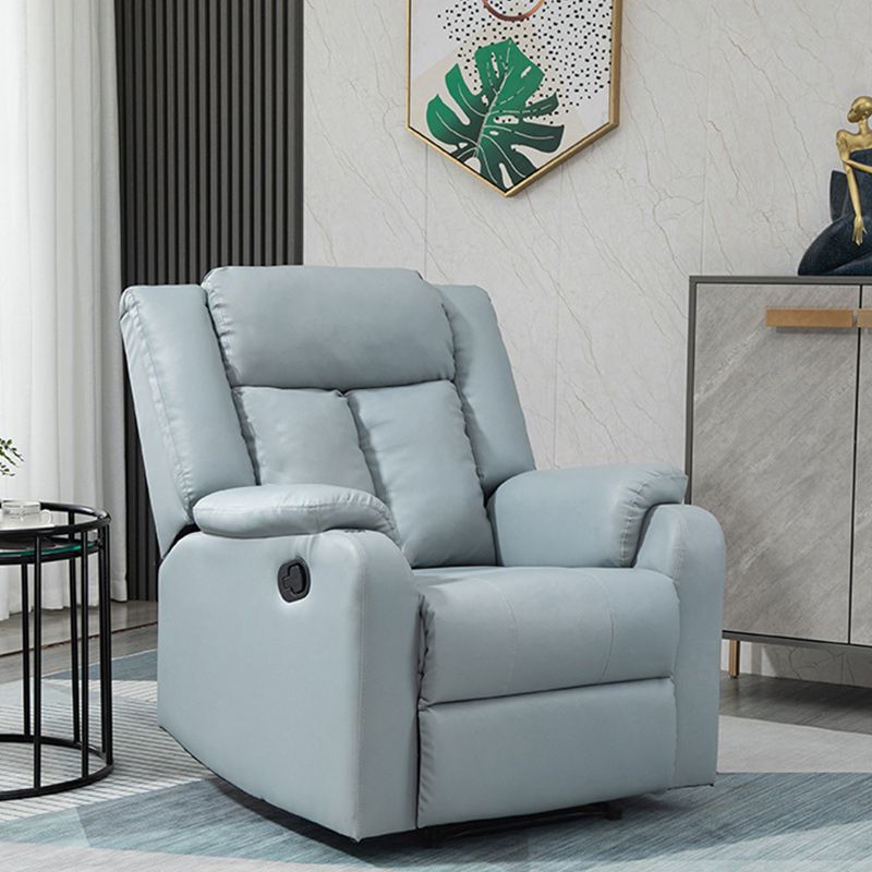 Solid Color Home Theater Recliner Standard (No Motion) Lumbar Support Recliner Chair